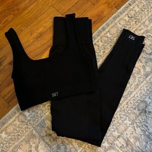SET active sculptflex top and leggings